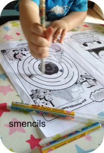 drawing with smencils