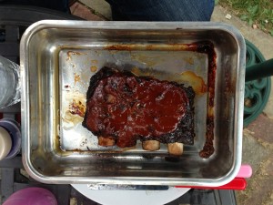 BBQ spare ribs