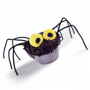 spider cupcake