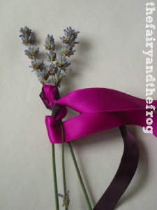 weaving lavender