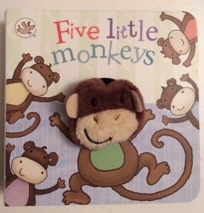5 little monkeys board book