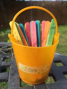 Summer bucket list - treading on lego