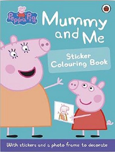 Mummy and Me sticker colouring book
