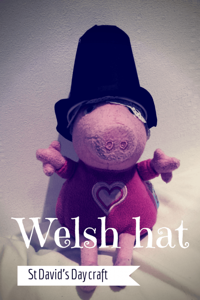 Welsh hat craft for St David's Day