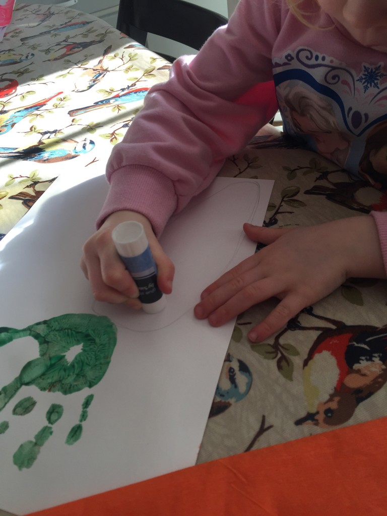handprint painting