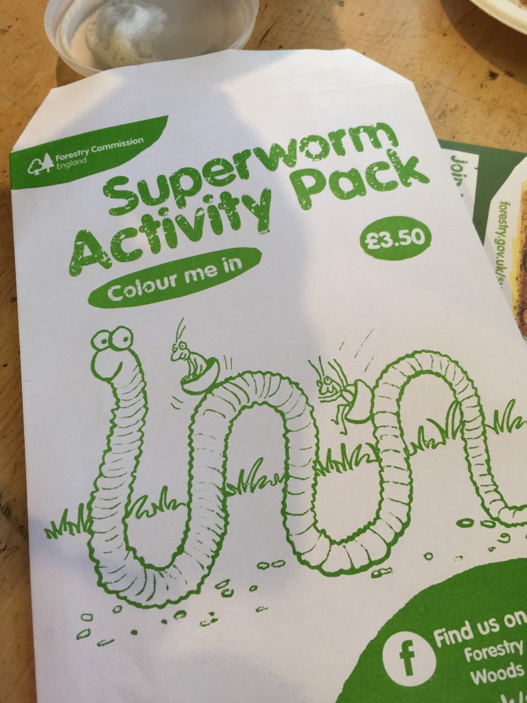 Superworm trail