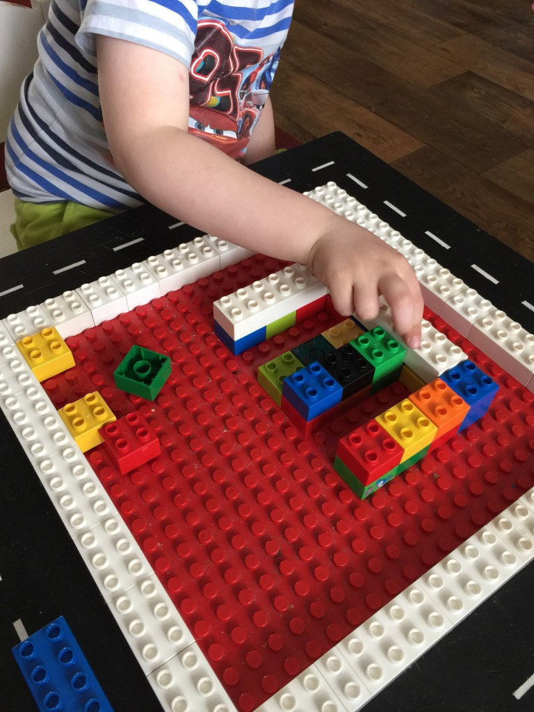 letter recognition with lego