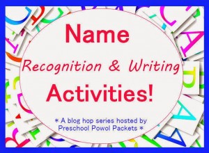 name recognition and writing series image