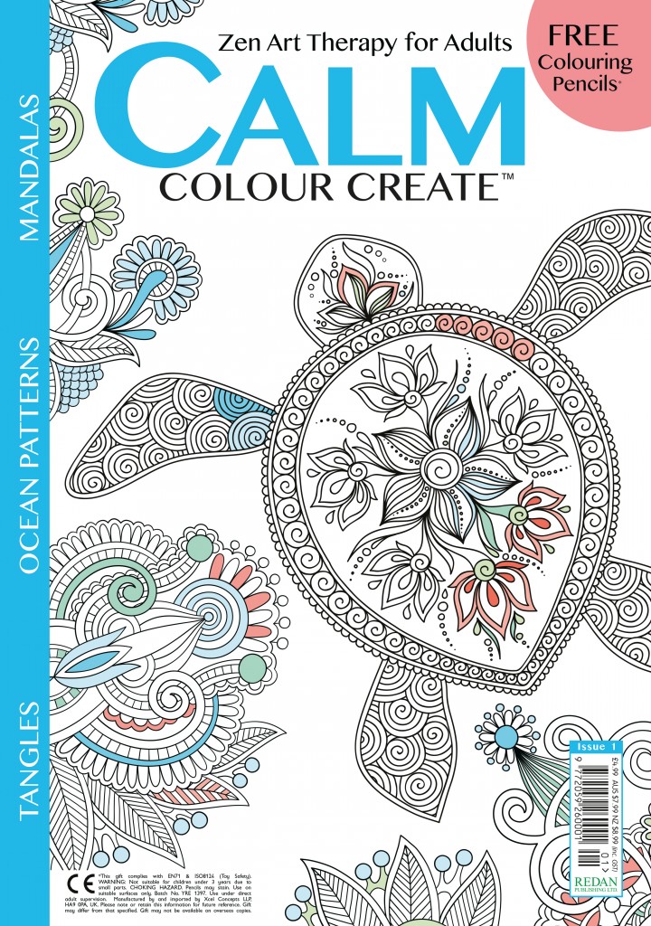 Calm, Colour, Create magazine