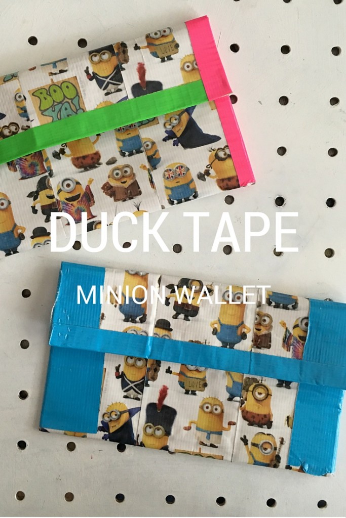 Duck Tape Minion wallet
