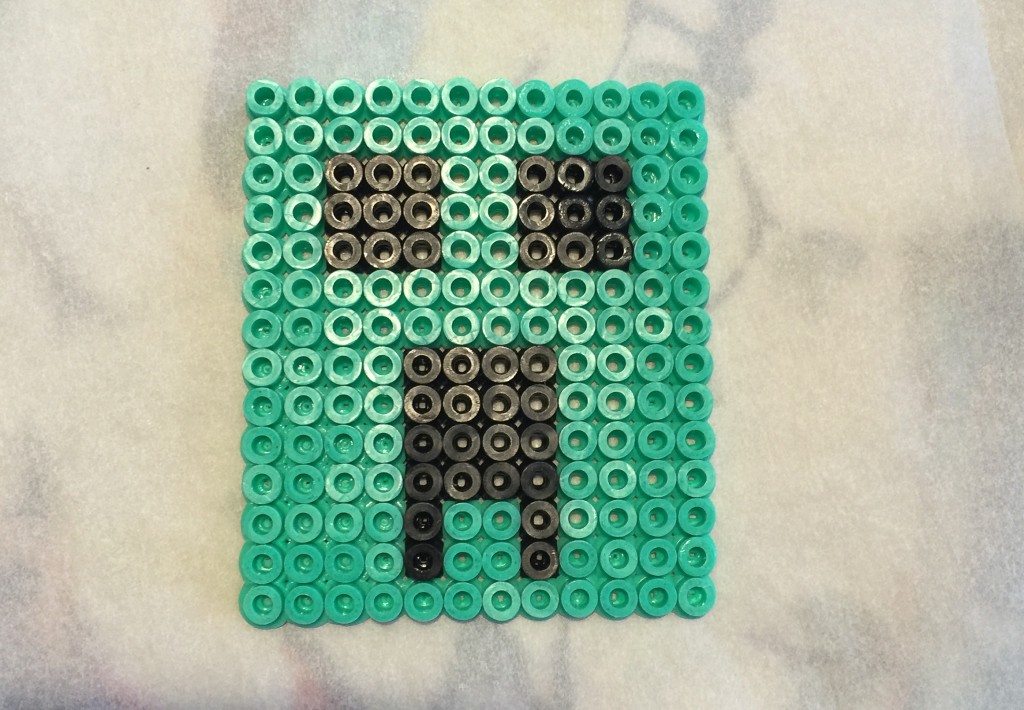 Hama bead Minecraft Creeper 
