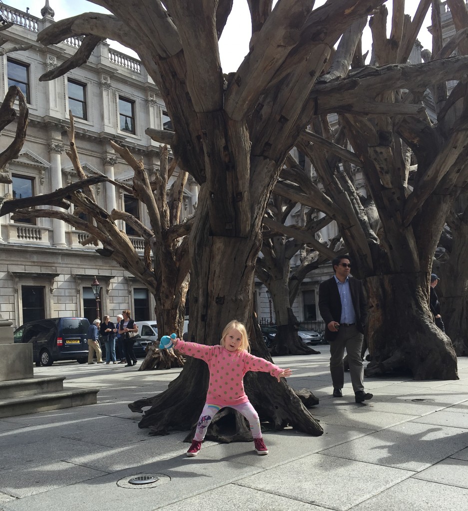 Tree by Ai Weiwei at the Royal Academy