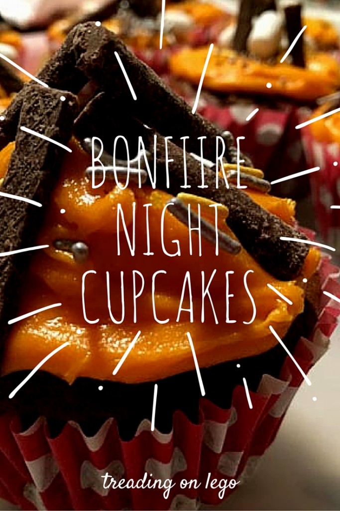 Bonfire Night Cupcakes