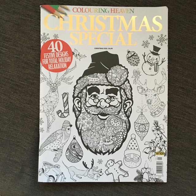 Win a copy of Colouring Heaven Christmas Special - Treading on Lego