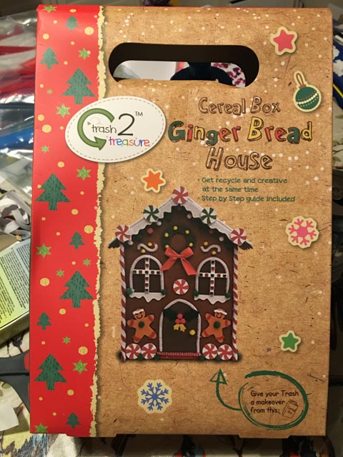 gingerbread house cereal box