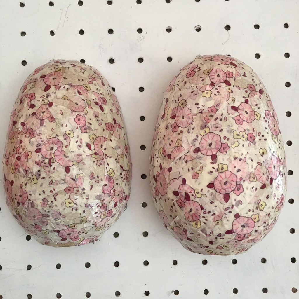 Easter mache egg box from Hobbycraft