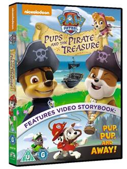 PUPS AND THE PIRATE TREASURE DVD cover