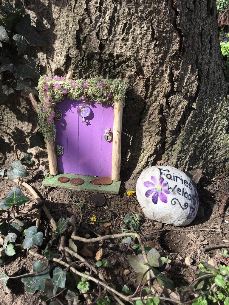 fairies welcome sign