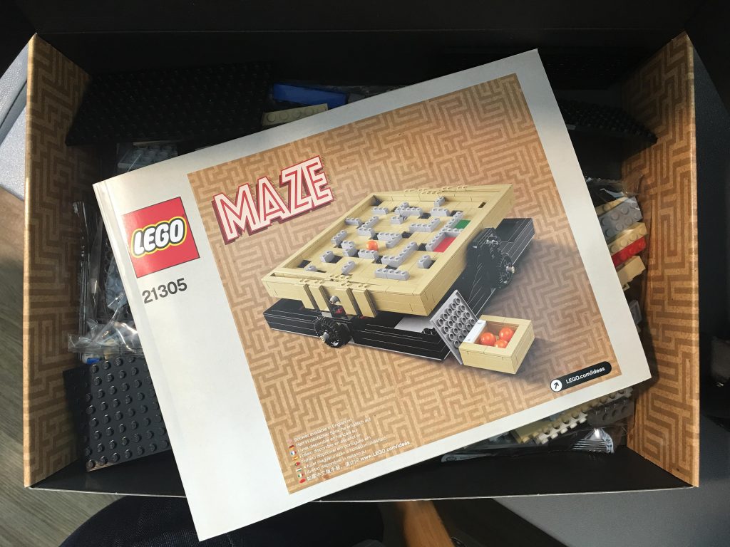 the Lego Maze 21305