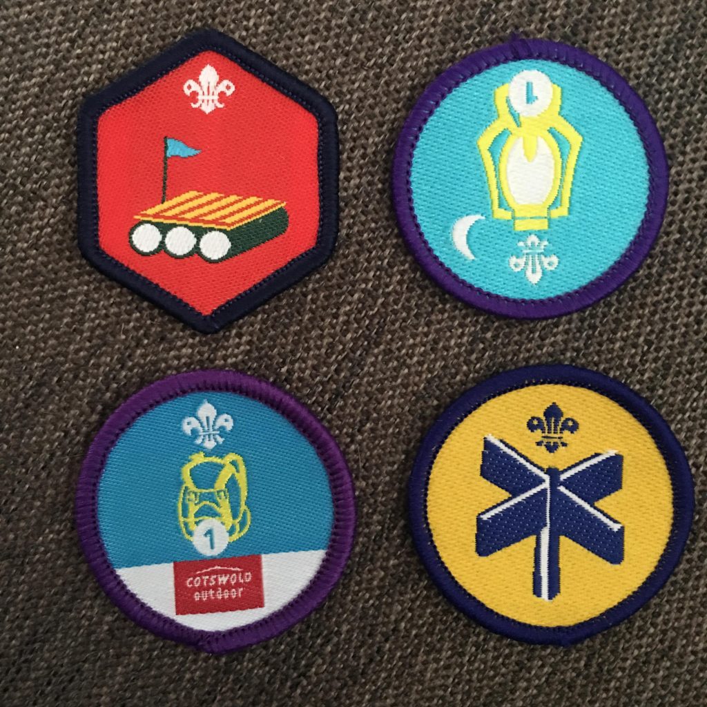Beaver Scout badges