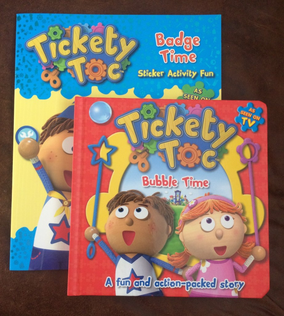 Win a Tickety Toc story and sticker book