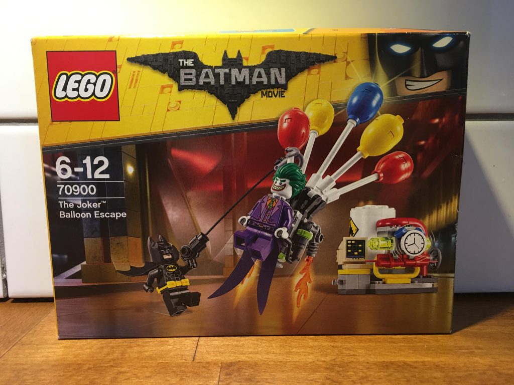 The Joker Balloon Escape Lego set