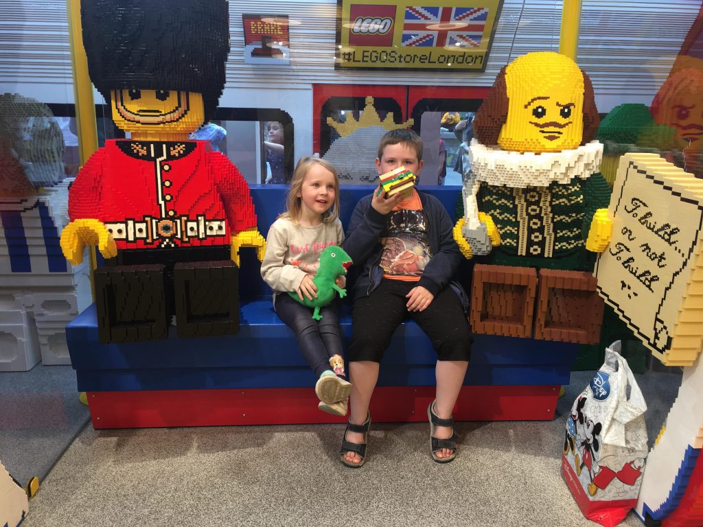 the Lego STore